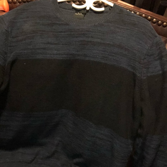 Armani Exchange crew neck long sleeve sweater - Picture 1 of 3